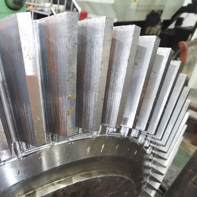 9 Module 90 Degree Spur Gear Straight Tooth Gear Shaping