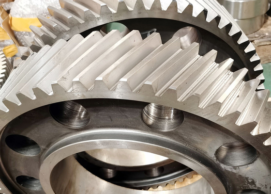 High Accuracy ISO 6 Right Hand Single Helical Gears Gear Grinding