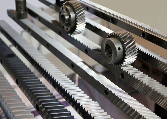2 Module Straight Helical Racks And Pinions Gear For Carving Machine