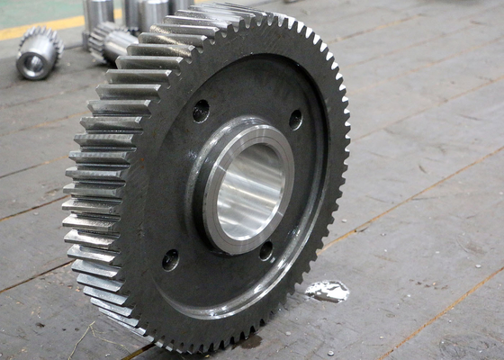 SCM 440 Steel Spur Helical Gear 12 Module For Speed Reducer