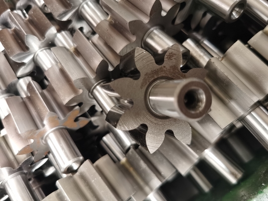 Forging Involute Gear Spline Shaft Alloy Steel 10 -  200 Teeth