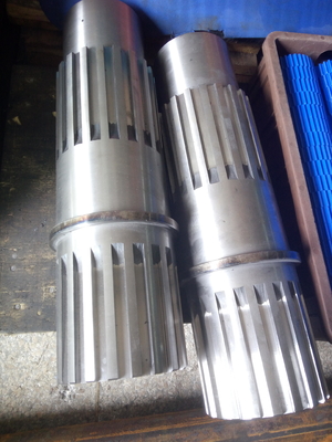 Customized Transmission Output Spline Gear Shaft Alloy Steel 20Cr2Ni4