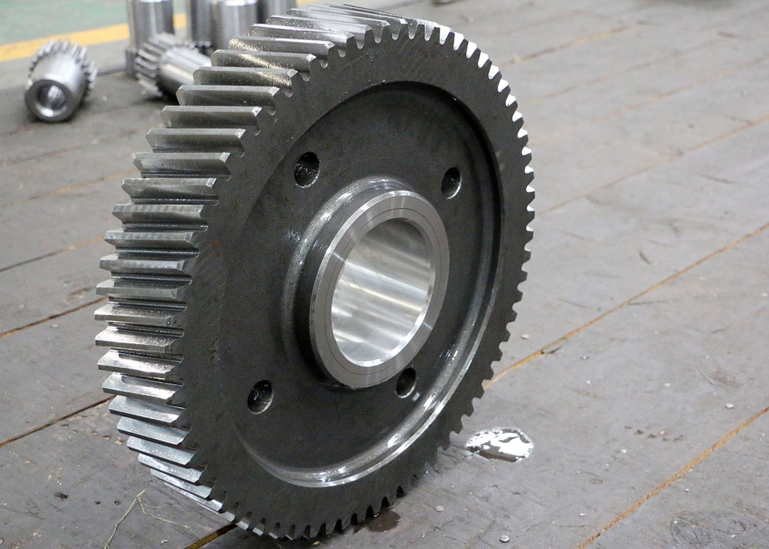SCM 440 Steel Spur Helical Gear 12 Module For Speed Reducer