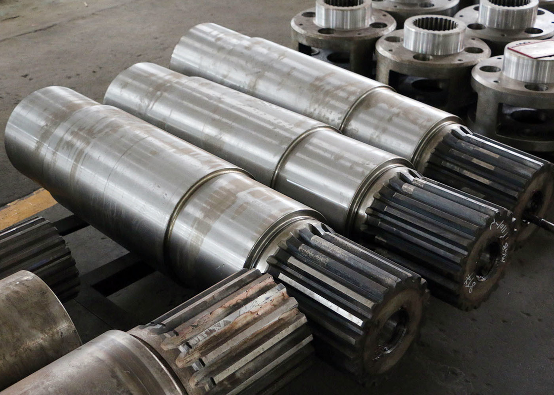 Alloy Steel 20X2H4 Parallel Spline Drive Shaft Spline Grinding