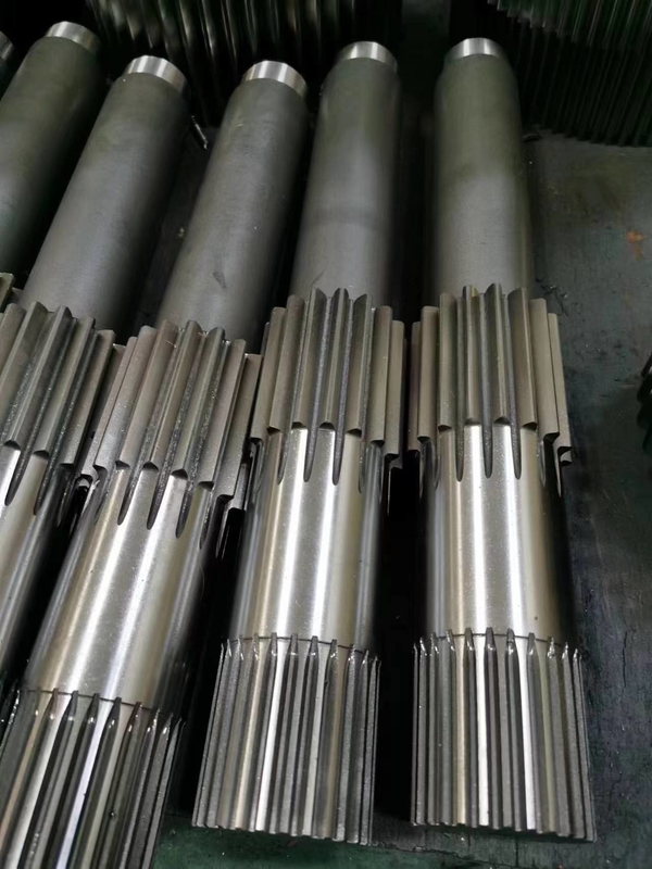 Alloy Steel Transmission Gear Shaft And Involute Spline Shaft AISI 8620 420mm