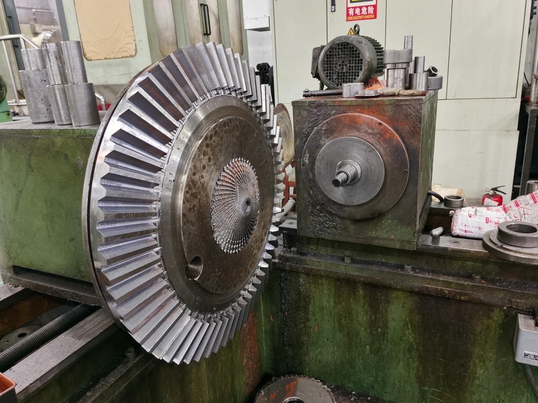 9 Module 90 Degree Spur Gear Straight Tooth Gear Shaping