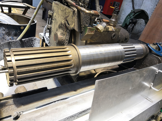 Carburizing Trục bánh răng thẳng Spline 20Cr2Ni4 Chiều rộng Spline 10mm