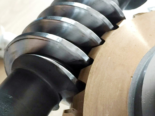 Ống giun và bánh răng giun cho áp suất tùy chỉnh và góc dẫn cho máy mượt mà