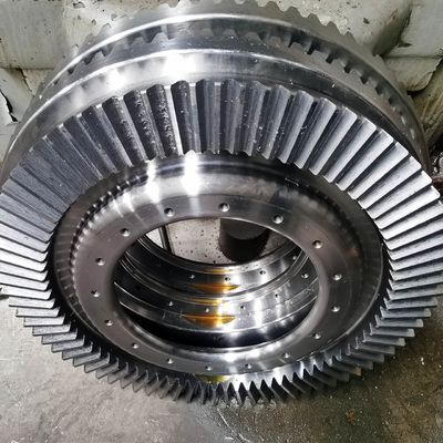 SAE 4340 Bánh răng côn thẳng 12.5 Mô-đun Bánh răng định hình Mitre Bánh răng côn