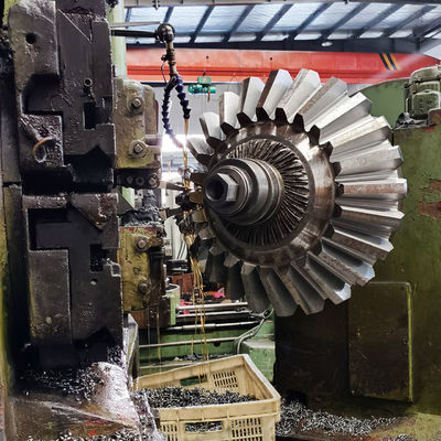 Mô-đun OEM 14 Bánh răng côn thẳng Thiết bị máy nghiền Bánh răng thẳng