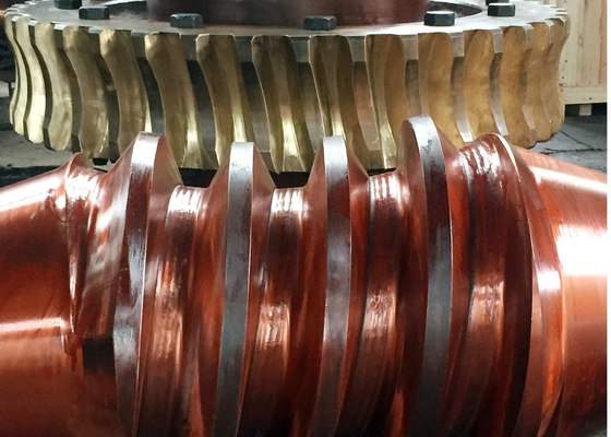 Custom Made OEM ZCuAl10Fe3 Worm Shaft And Worm Gear Set cho các ứng dụng hiệu suất cao