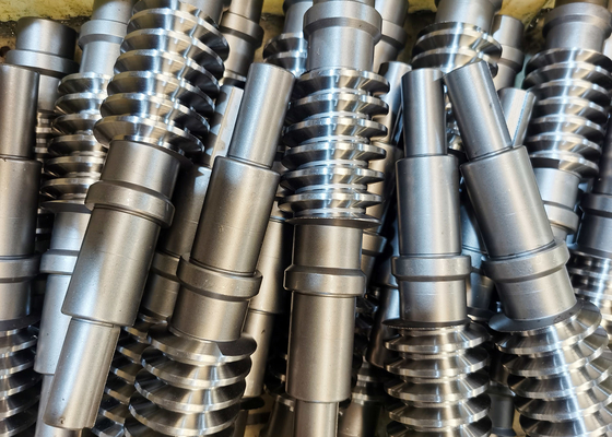Tùy chỉnh AISI 4140 Steel Worm Shaft và Worm Gear Set cho các ứng dụng hạng nặng
