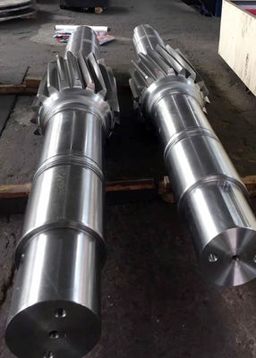 Trục bánh răng truyền động xoắn ốc mài bánh răng 17CrNiMo6 Thép Trục ra hộp số