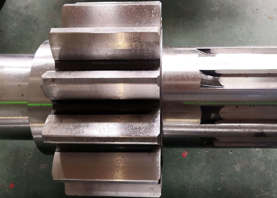 Carburizing Truyền động Bánh răng Trục Spline Trục cho Bộ giảm tốc Bánh răng