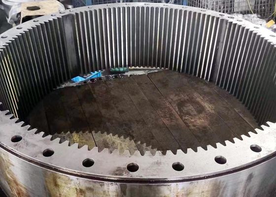 10 Mô-đun Annular Internal Involute Gear 42CrMo ISO 8-9 Grade