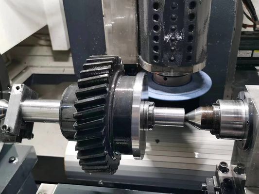 Truyền động bánh răng xoắn đơn tốc độ cao Bánh răng thép 17CrNiMo6 Ra0.8