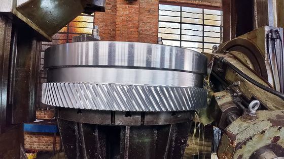 Hồ sơ răng xoắn ốc hạng nặng Bánh răng làm nguội cacbon hóa