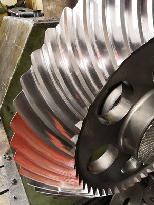 48T ISO 6-7 Lớp Bánh răng xoắn ốc hình nón 14.117 Mô-đun