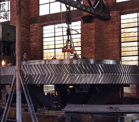 ISO 8-9 Độ chính xác lớp Herringbone Gears góc xoắn ốc tùy chỉnh cho hiệu suất tối ưu