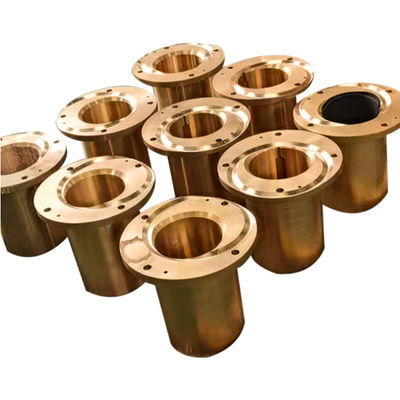 ZCuSn7Pb7Zn4 Vàng xoắn ốc bể dầu thiết bị slagging với vỏ đồng tấm ma sát