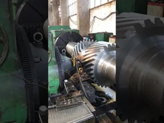 17CrNiMo6 Herringbone Double Helical Gears DP 6.35 Cho máy giảm tốc