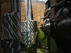 SAE 4340 Thép DP 1.5 24T Cánh răng xoắn kép xoắn ốc cho các ứng dụng hạng nặng